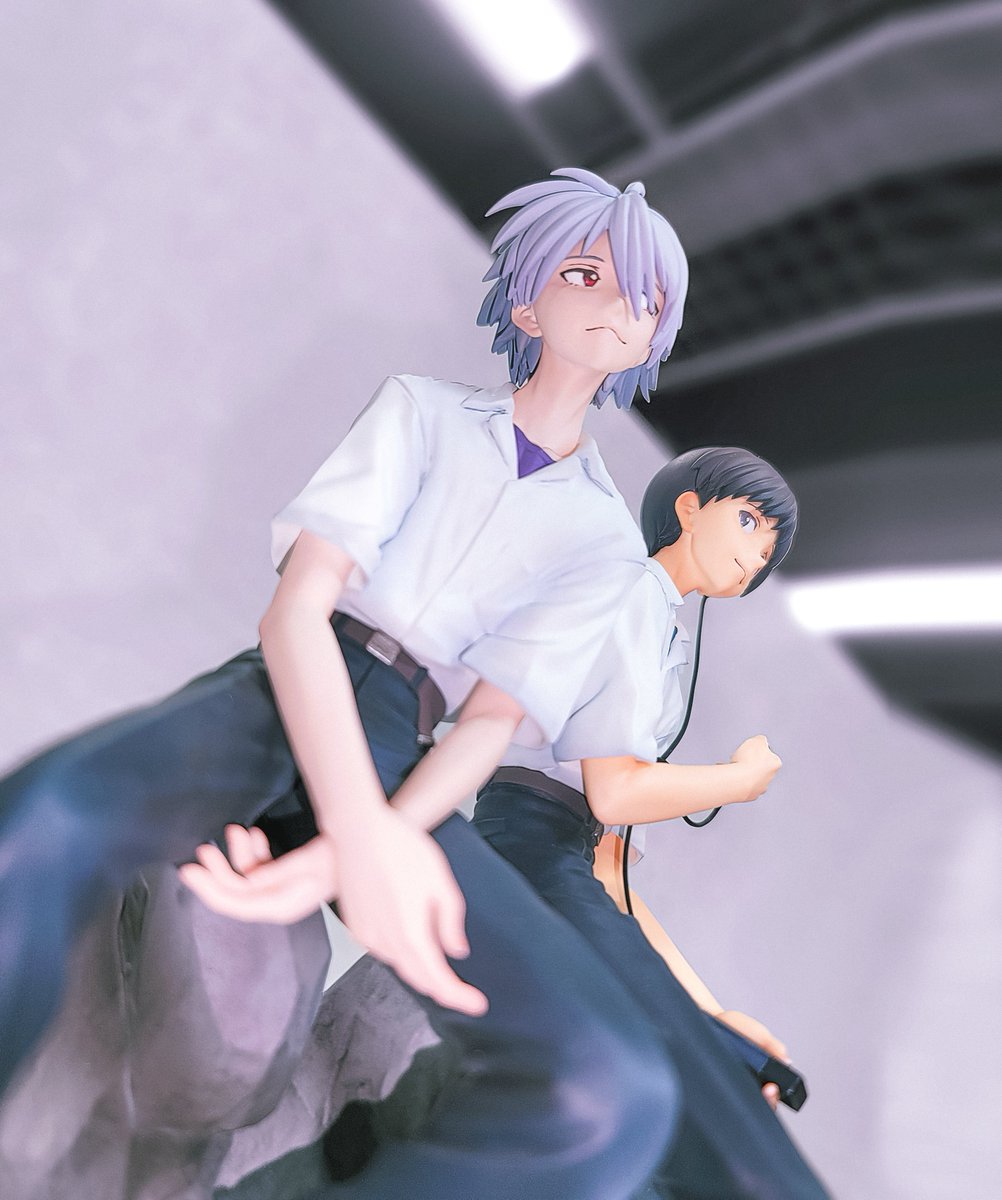 Urie_haki's tweet photo. みんな塗装上手すぎ🥺
エヴァのフィギュアも一杯あった

#CARAT5 https://t.co/5OpIjRxZZj