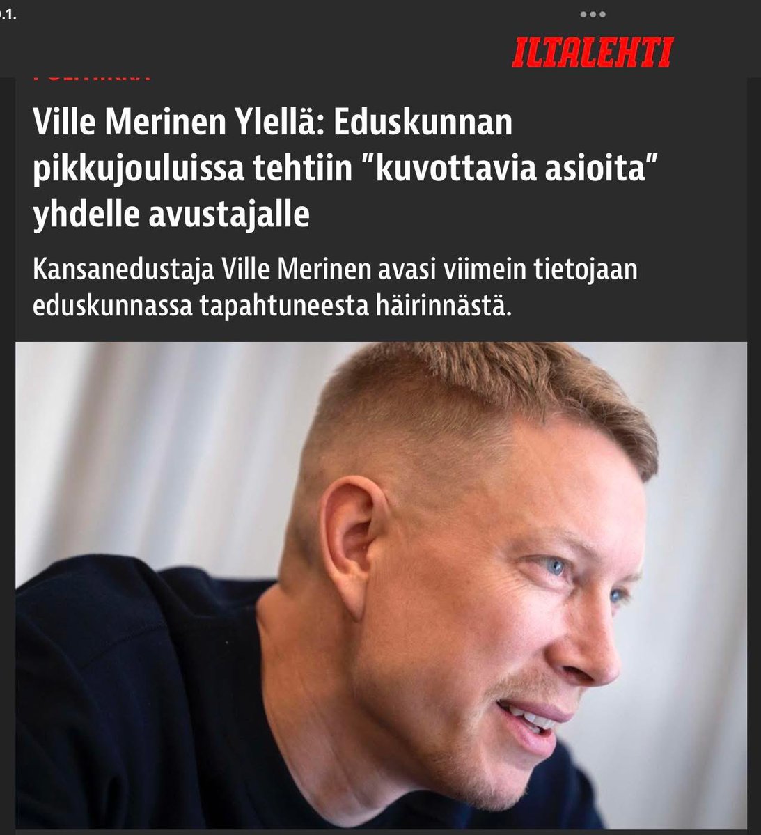 Jooa Raja-aho poliitikko (PS) tweet media