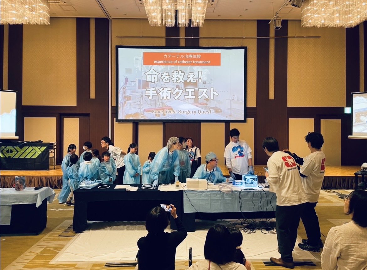 kenko810's tweet photo. SUWAN QUEST ✨
医療が学べる体験イベント
AED、採血、カテーテル体験
栄養と運動
いのちを救うをみんなで楽しく学びました
ご参加いただきありがとうございました
#27JCS
#すわんクエスト https://t.co/NMRcqQMB2P