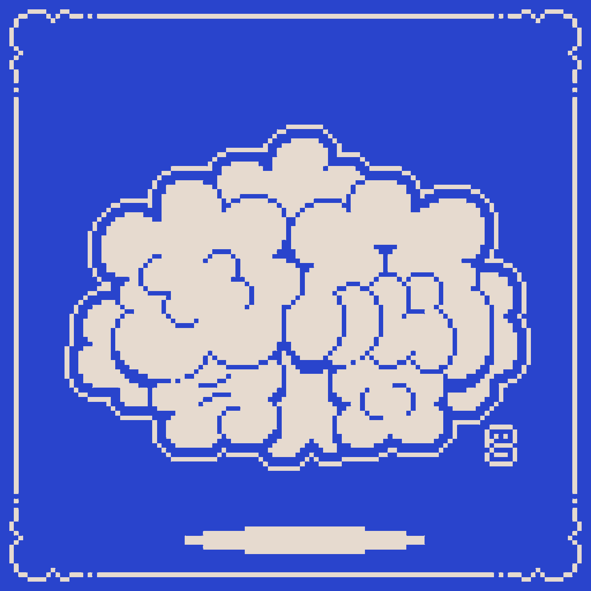 「青空」

#日曜ゆる作字 #ドット絵