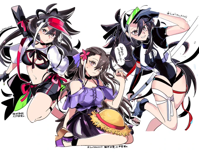 全ての再臨モデル彦斎さんの水着です!! お好きな姿はありますか!?