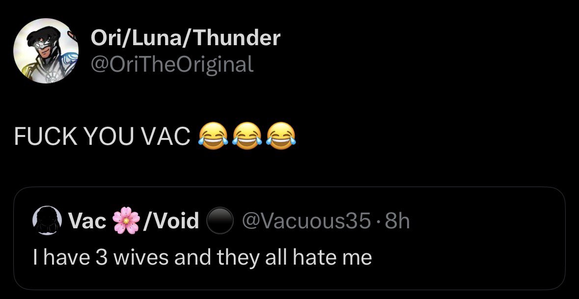 Vac 🌸/Void ⚫️ tweet media