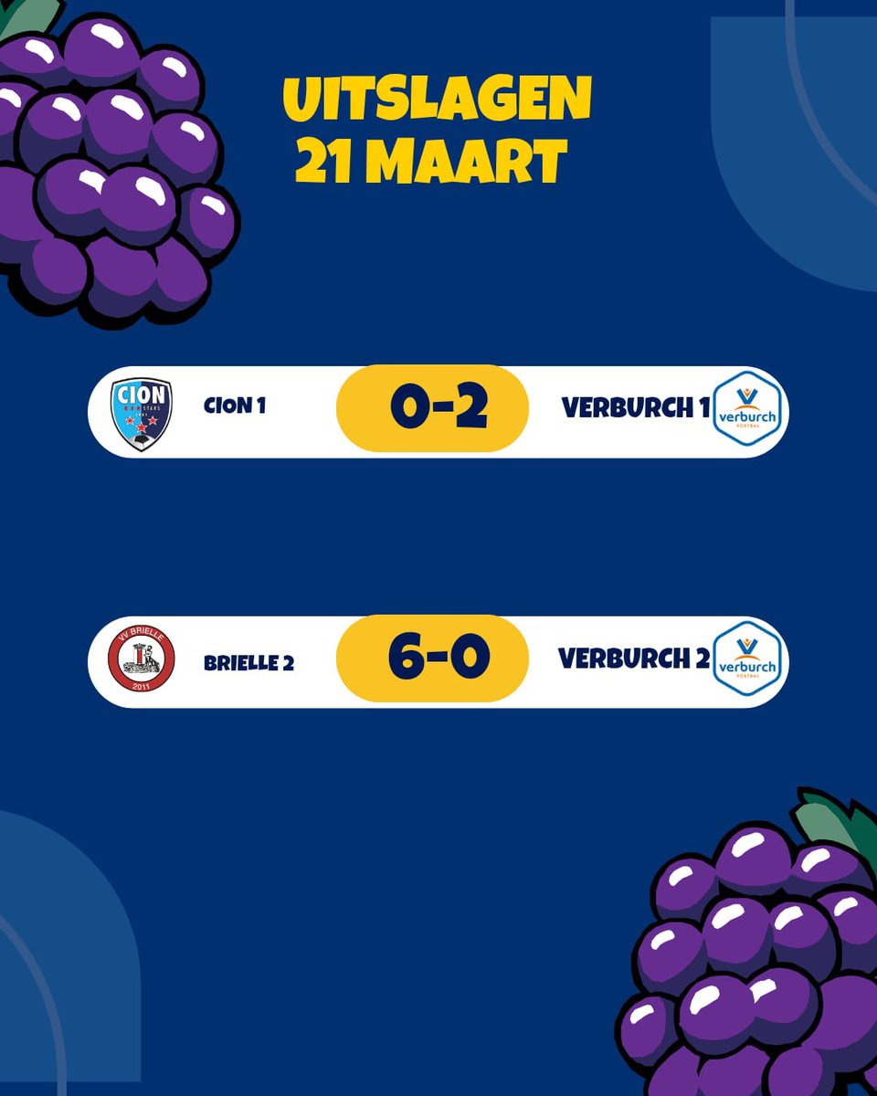 Verburch Voetbal tweet media