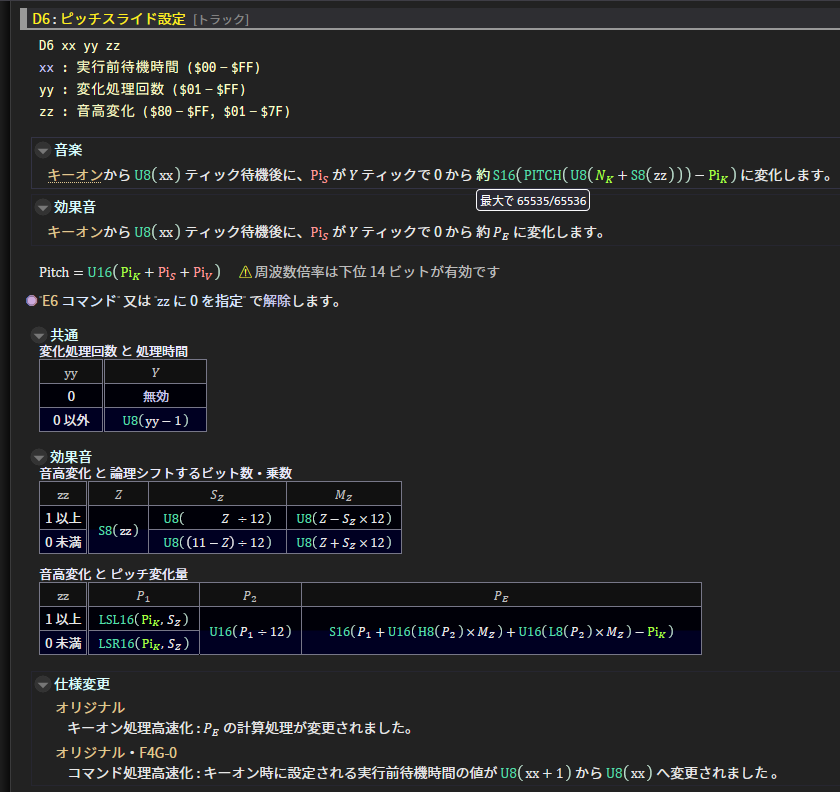 god_gnilda's tweet photo. 未完成の"改造サウンドドライバのページ"の内容の一部を FF4 のページにコピーしました。
1 枚目 : F4G-1
2 枚目 : FF4 (旧)
3 枚目 : FF4 (新) https://t.co/huaDyeHB0t