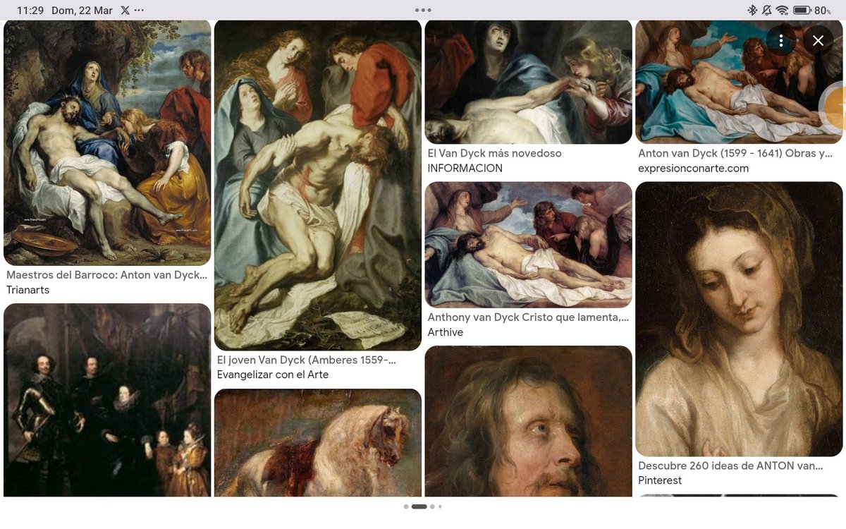 ManuelV223's tweet photo. Anton van #Dyck(Dijck)
(22/3/1599, Amberes--9/12/1641, Londres)
1er. #pintor de la corte en Ing.; retrató a Carlos l, los miembros de su familia .... con su método pictórico de elegancia relajada. Dramaturgo, traductor, dir. de teatro, grabador, etc. Lauros:
- Caballero soltero https://t.co/w1goQZnCcN