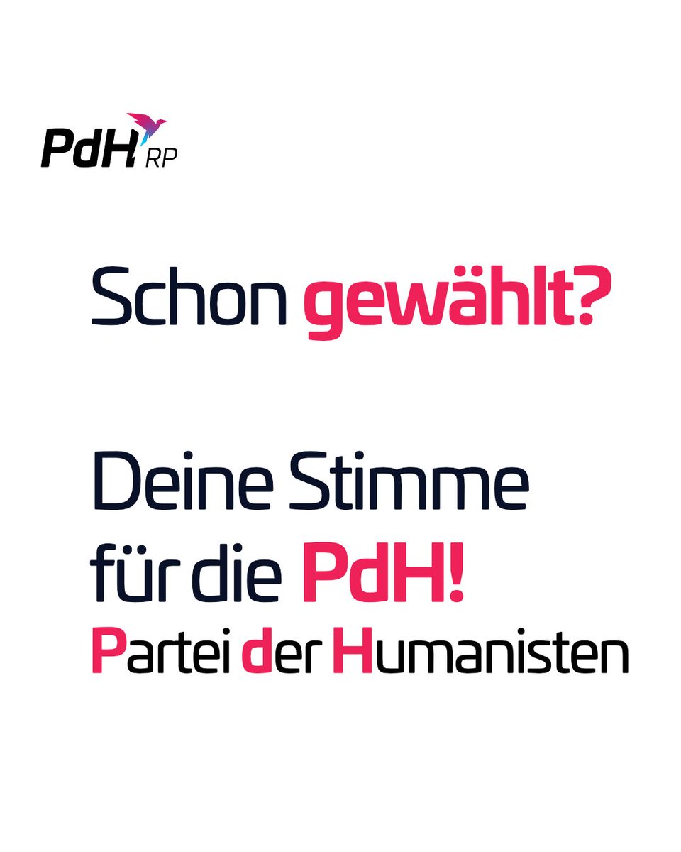 PdH RP | Partei der Humanisten Rheinland-Pfalz tweet media