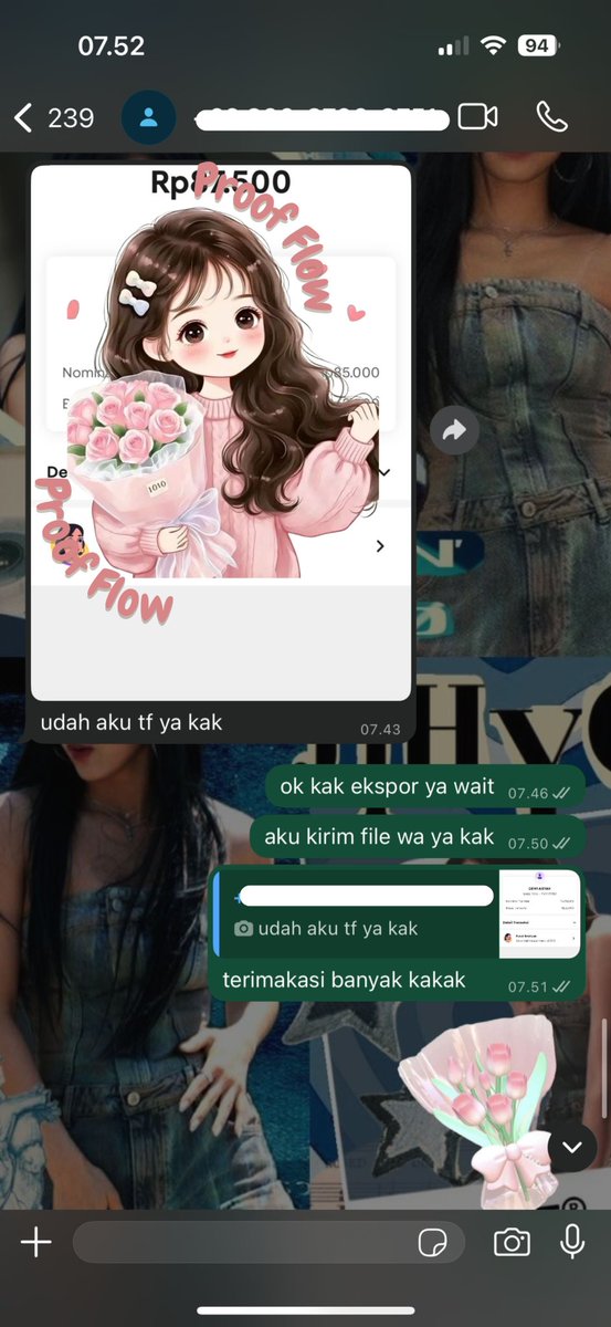 jasa edit video, joki edit video! Wa no DM tweet media