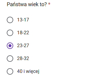 z obrzydzeniem zaznaczam ten przedzial wiekowy