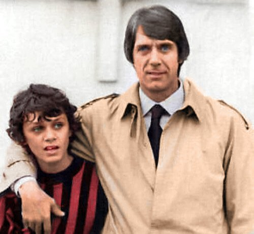 ExtremeFootbal4's tweet photo. Paolo and Cesare Maldini, AC Milan. https://t.co/zz52s4UtZm