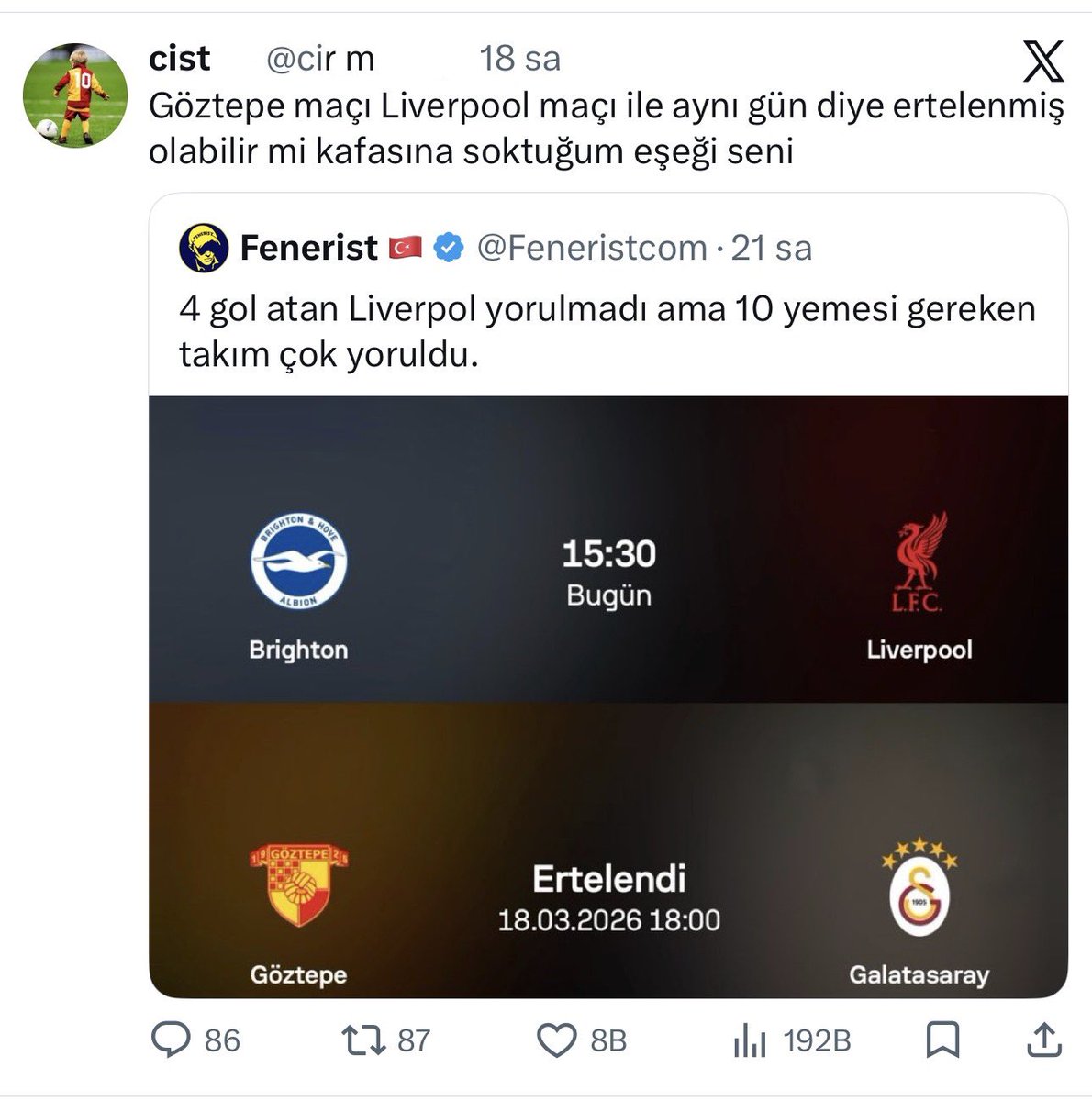 Fenerist 🇹🇷 tweet media