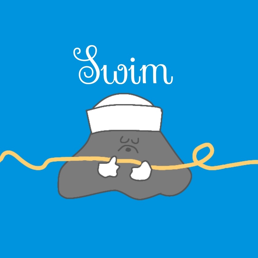 Indigoと暮らす前歯ちゃん🏊♀️🏊🏊♂️𝕊𝕎𝕀𝕄 tweet media