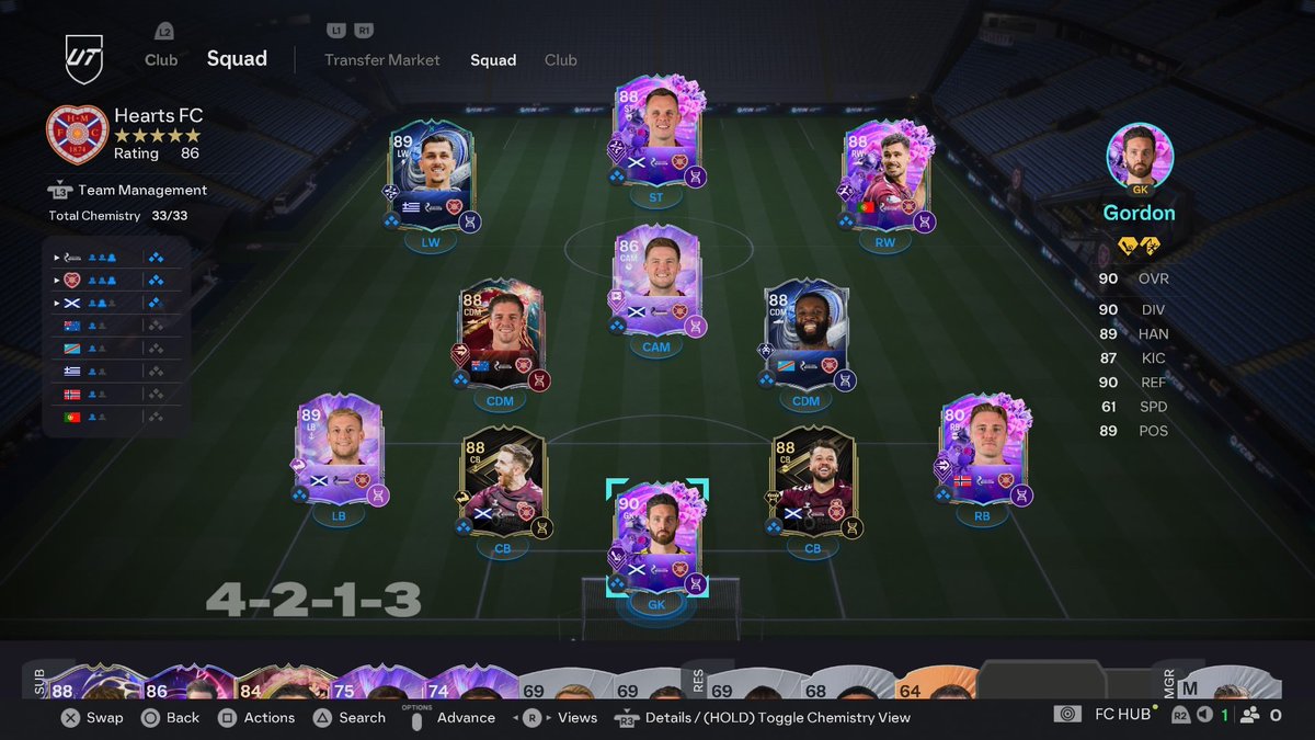 Hearts FC Ultimate Team tweet media