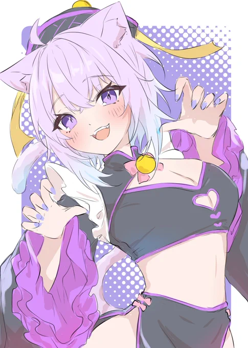 急にキョンシーコス描きたくなったのでおかゆんに来て貰いましたカラーラフ