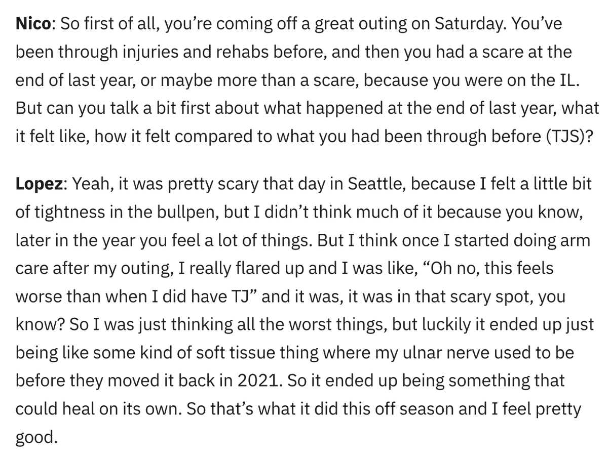 sportz_nutt51's tweet image. Jacob Lopez outlines his injury last season and how he plans to deal with it this year.

#FunnellVision

athleticsnation.com/athletics-anal…