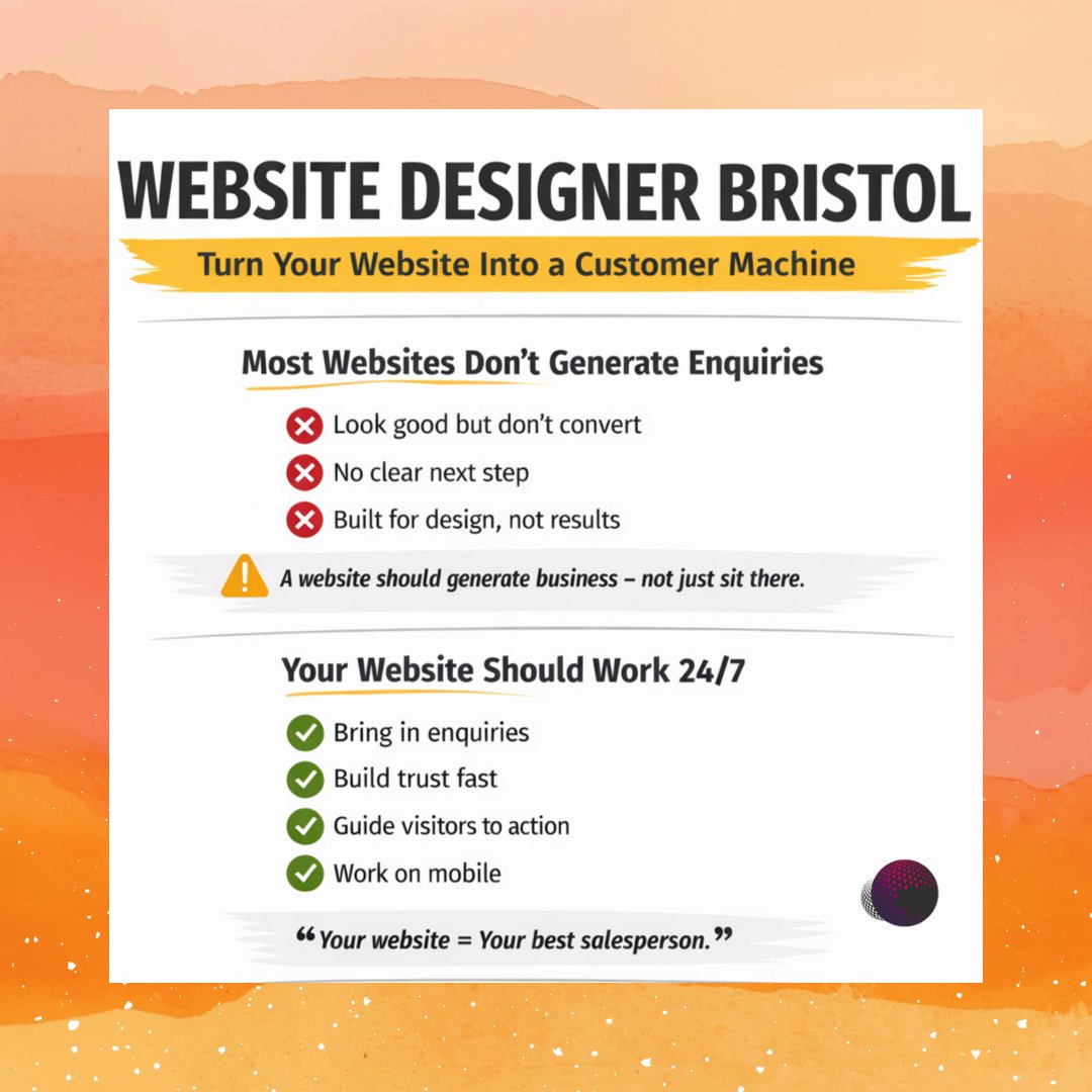 webpagedesign9's tweet photo. Looking for the best web designers in Bristol?

Our guide compares Bristol web design options and explains how small businesses can get affordable websites.

https://t.co/DZgsy1NWiO
#designerwebsiteslimited
#designerwebsitesltd
#affordablewebdesignbristol https://t.co/NXc7k89H8r