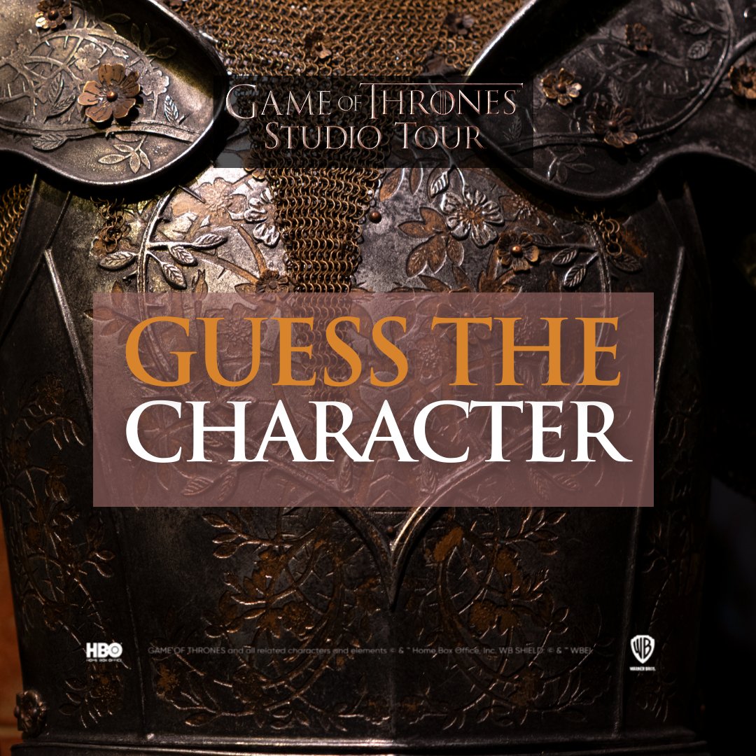 Game of Thrones Studio Tour tweet media
