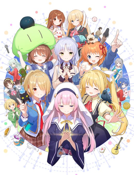 神尾観鈴 「お題箱から、ショートヘア+制服姿の観鈴ちん #AIR