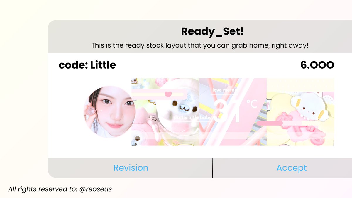 . . . โ ใจใซ dm to @reoseus. tweet media