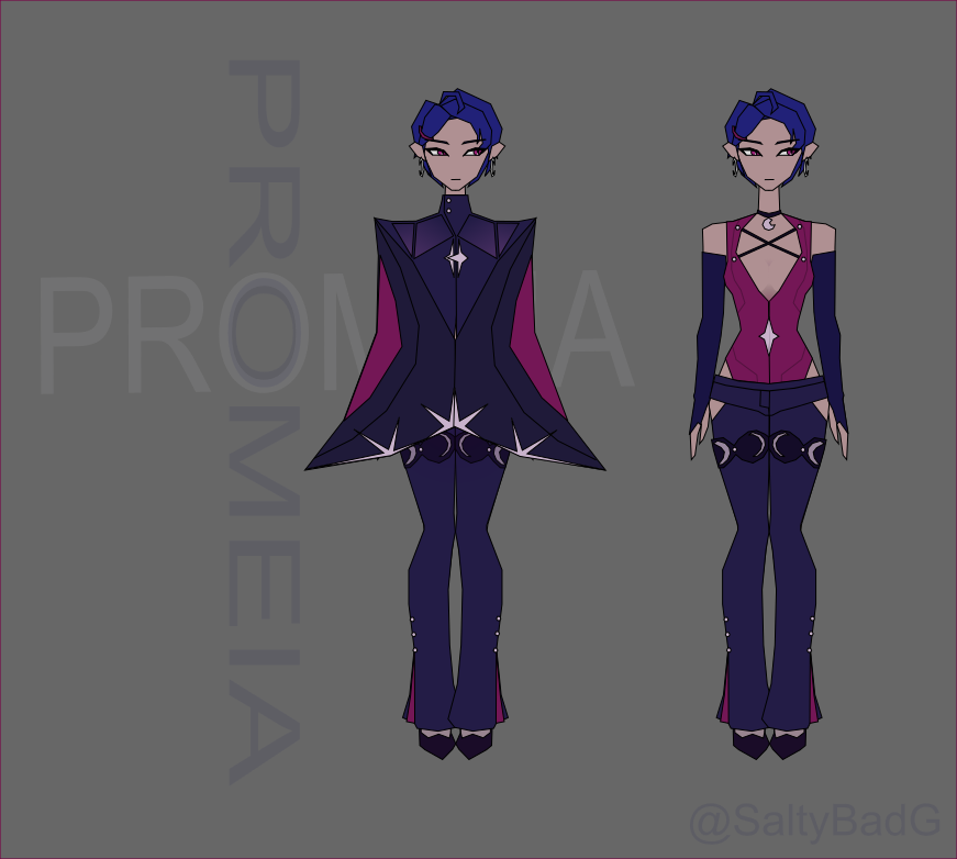 SaltyBadG's tweet photo. Wanted to share my own take on Promeia https://t.co/ShmVnnuLHu