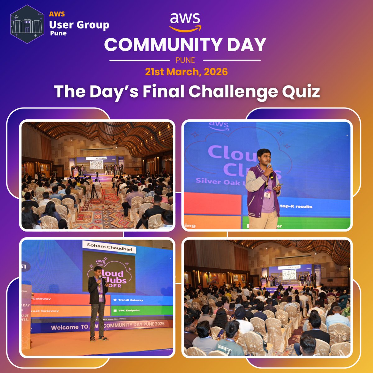 AWS User Group Pune tweet media
