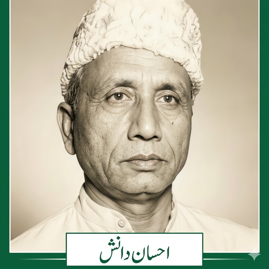 زخم پہ زخم کھا کے جی اپنے لہو کے گھونٹ پی
آہ  نہ کر  لبوں  کو  سی  عشق   ہے   دلگی  نہیں

آج اردو کے نامور شاعر اور ادیب احسان دانش کی برسی ہے

احسان دانش 1914ء میں کاندھلہ، مظفر نگر (یوپی) میں پیدا ہوئے تھے۔ والدین کی غربت کی وجہ سے چوتھی جماعت سے آگے نہ پڑھ سکے تاہم اپنے طور پر