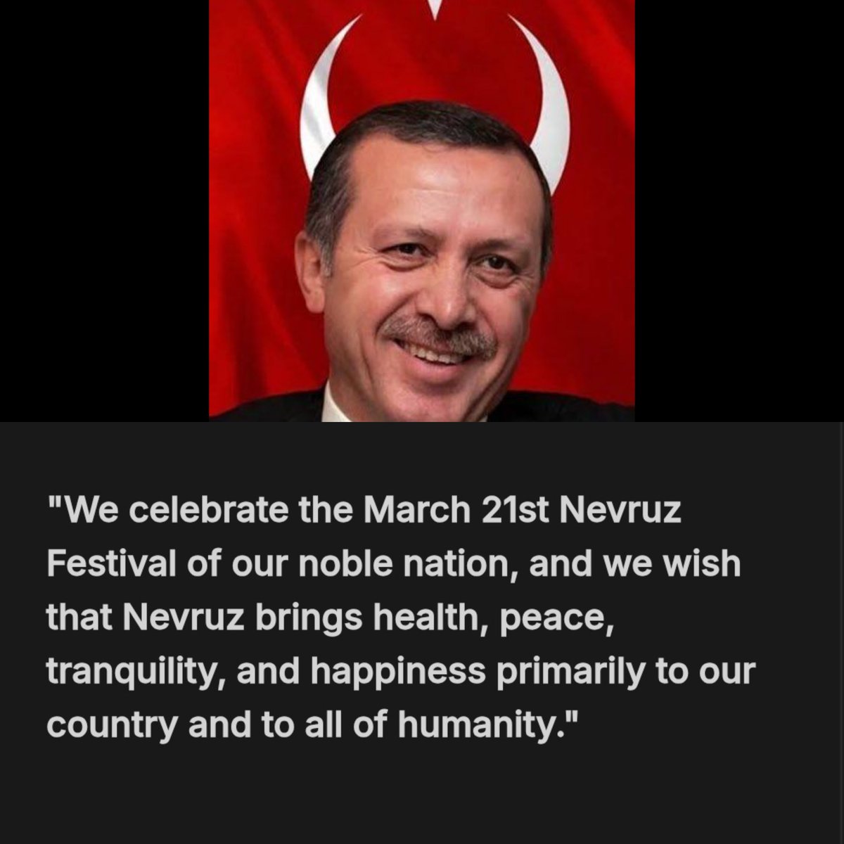Ukrainene's tweet image. It’s absolutely hilarious! 😄 For decades, the Turkish state attempted to prevent #Kurds from observing their national festival, #Newroz. Having failed to eradicate either the Kurds or the holiday itself, they have now resorted to claiming that Newroz is actually a Turkish