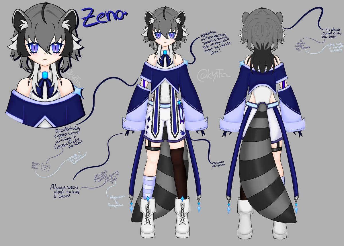 Kit | artist🦝 tweet media