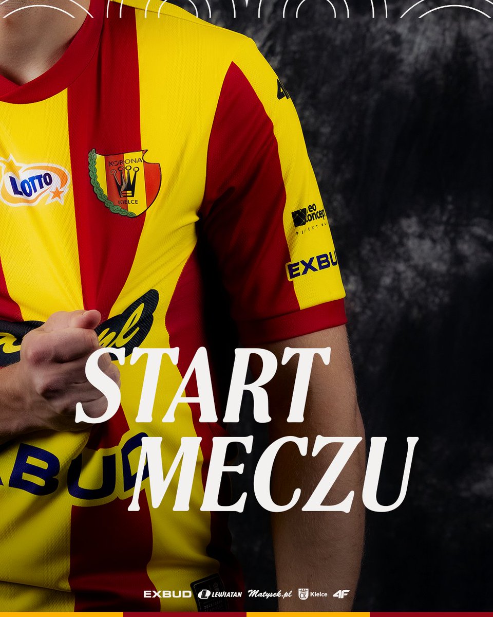 Korona_Kielce's tweet image. 1’ | Startujemy! 🔥

Zróbmy to RAZEM – tylko ZWYCIĘSTWO! ✊🟡🔴
—
#KORARK 0:0