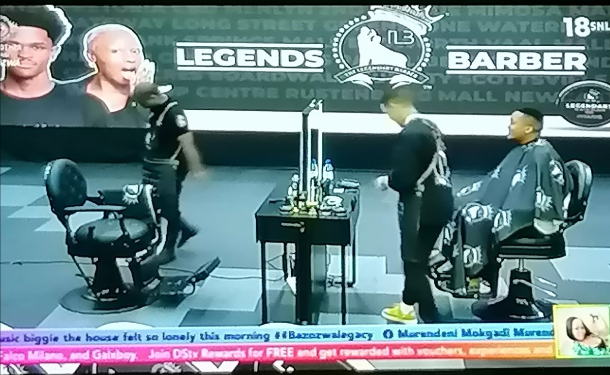 Galwakhe's tweet photo. #BBMzansiS6 Happy for you guyz the salon is open just to look 👌for the Finale in Big Brother's House the time is coming for celebration for the person who will win that 2M https://t.co/iJ5N9Rvajo