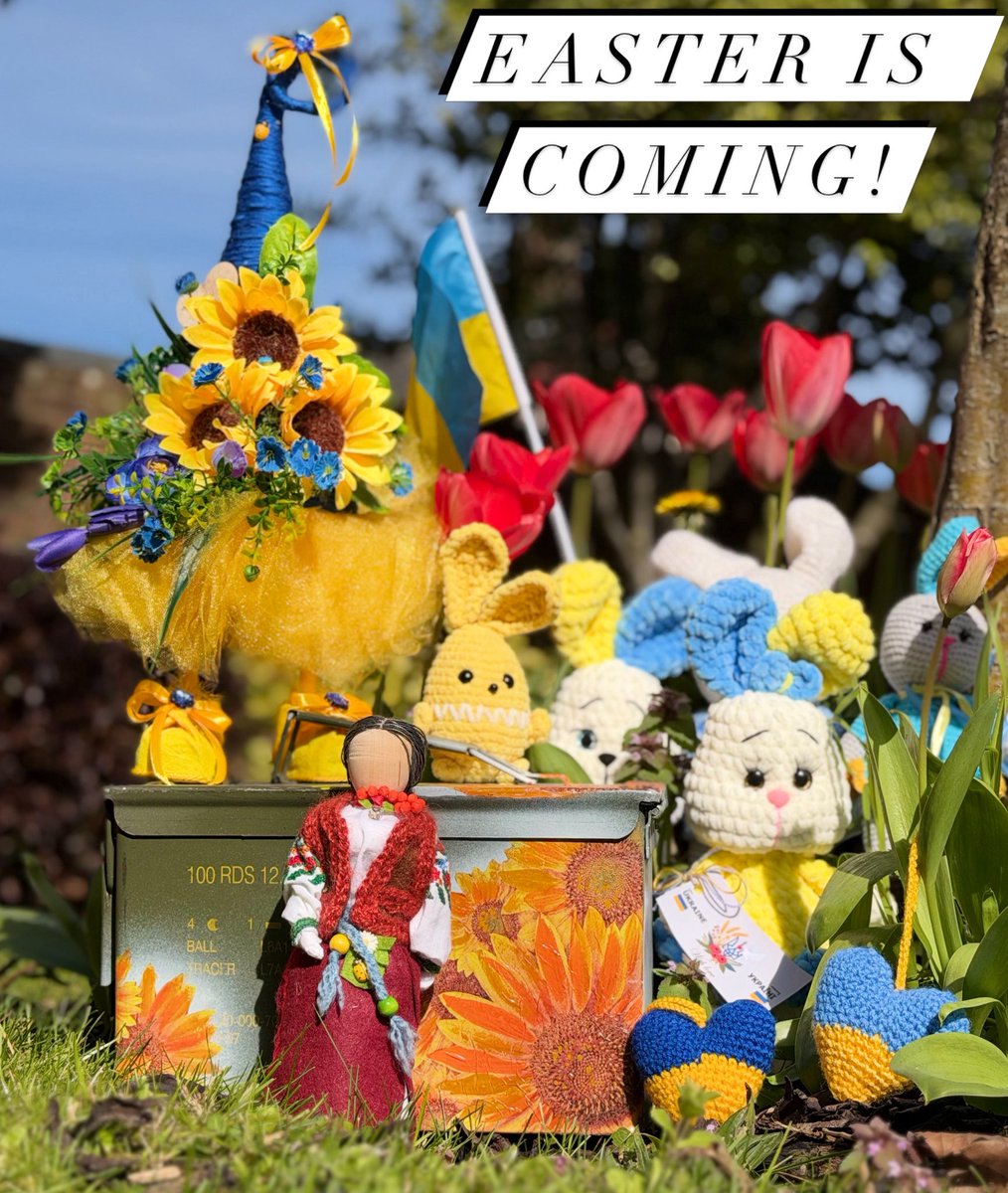 Spring is here!
Easter is on the way!
What better way to celebrate than to buy one of
our cute Easter Bunnies!
Made in Ukraine with love, and sold to help Ukraine!
Visit our store today! 
ukraineukaid.org