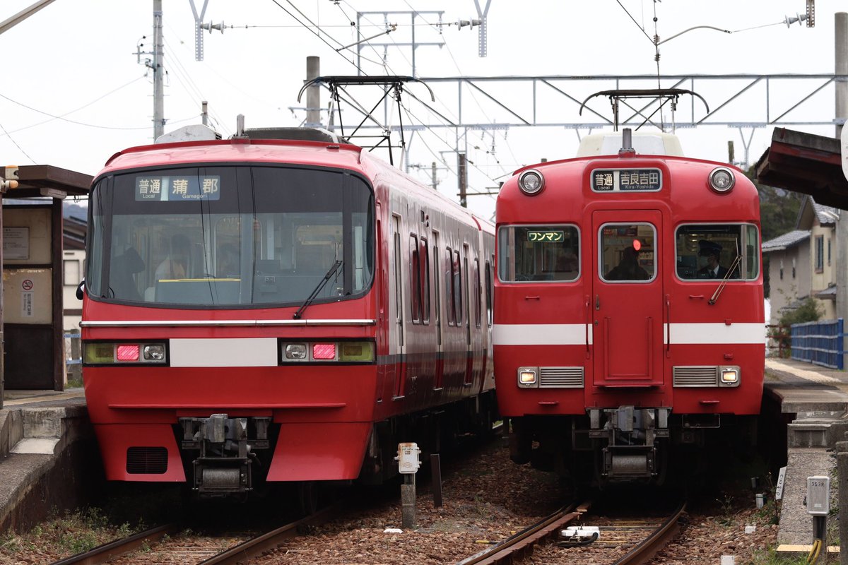 mi_1742's tweet photo. 2026/03/22(日) 蒲郡線
1560/1563/1662/1761レ 1803F
蒲郡線内運用代走(6010F代走) https://t.co/tXbFx4iqDe