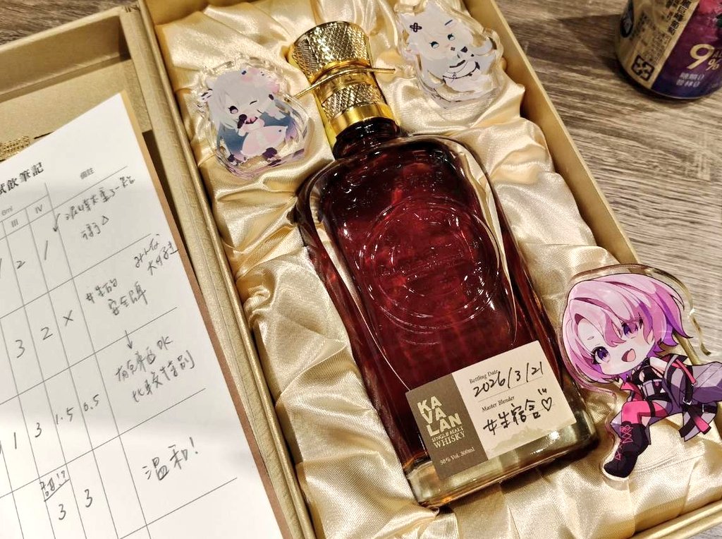 一起調了一支酒超好喝🥺✨✨✨💕