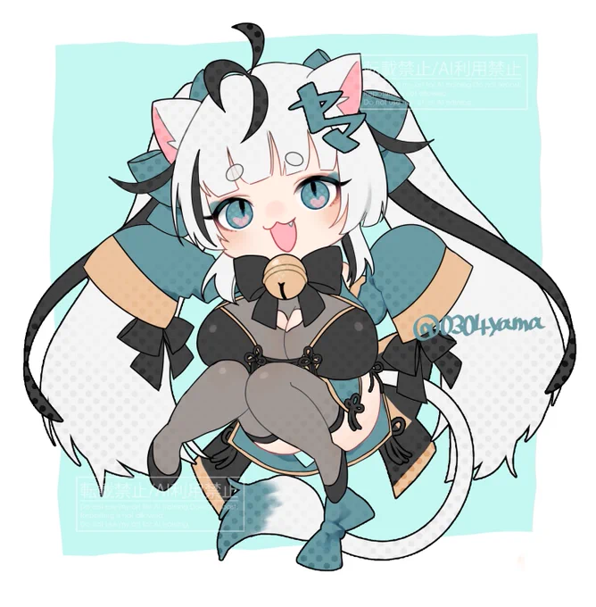初めてタブレットで描いたヤマチチ めっちゃ時間かかった #oc