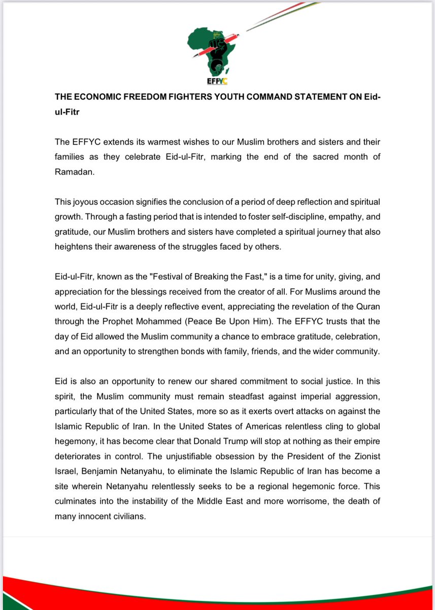 EFF Youth Command tweet media