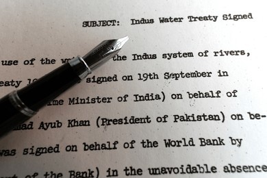EdwardForPeace's tweet photo. India and Pakistan have fought four major wars since 1947. Yet, there is one agreement between them that has never been broken.

​It is the Indus Waters Treaty. Despite decades of active conflict, border skirmishes, and nuclear posturing, the two nations have successfully co-managed the massive Indus River system without interruption since 1960. It highlights a hard diplomatic reality: even the most bitter geopolitical rivals will quietly maintain functional peace architectures when basic human survival is on the line.

#History #Diplomacy