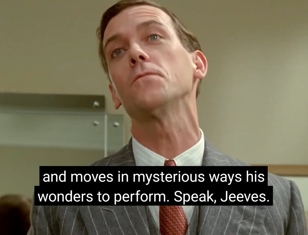 jeeves and bertie praising each other in front of other people makes me emotional 🥹💞