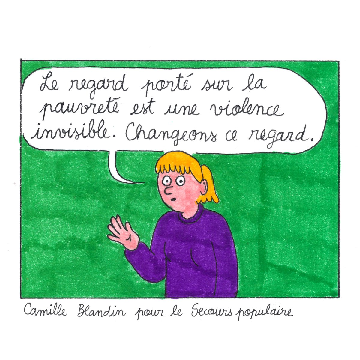 Secours populaire tweet media