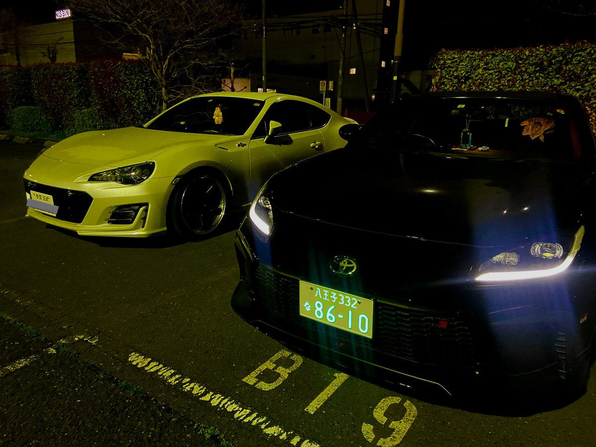 8610_NoGR's tweet photo. 従業員駐車場で毎回隣に来てくれるオーナーさん、奇跡的に繋がってないよね？？
また見かけたら並べよーっと☺️ https://t.co/J68JdBqhgt