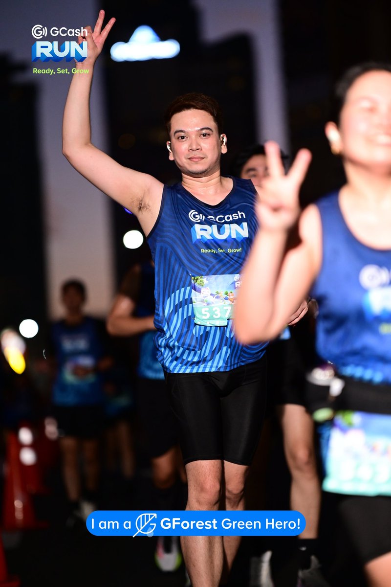 weymend's tweet photo. March Run Done!! Next Month ulit. 
#gcashrun2026 #readysetgrow @gcashofficial https://t.co/JNaHZpH7xB