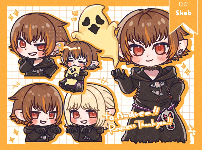 skebありがとうございました👻🦇 