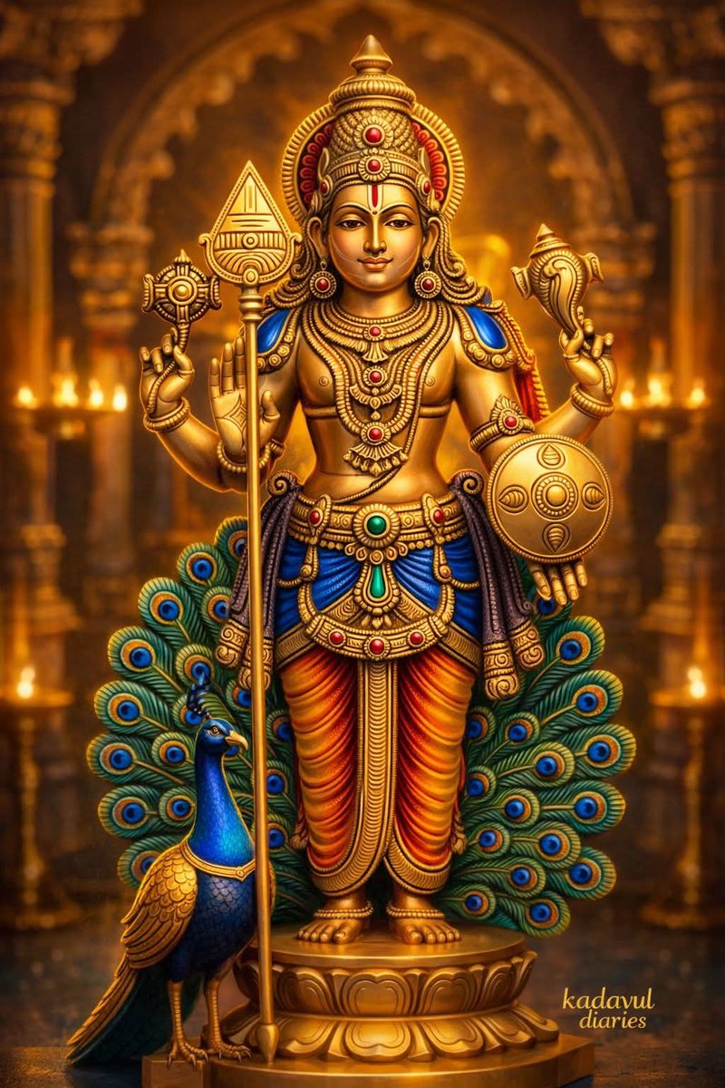 XGuruManoj's tweet image. Divine Grace of Lord Murugan – The Protector and Guide ✨🕉️

Om Sarvana Bhava ⚜️ 🌺 
#Murugan #LordMurugan