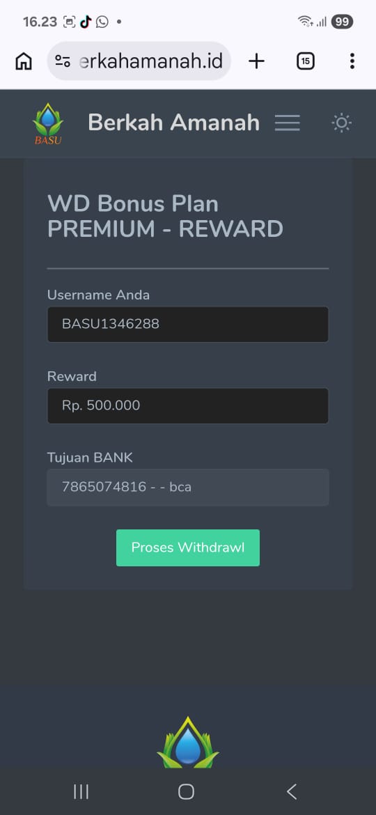 redisofficial's tweet photo. Assalamu'alaikum para pebisnis, ini sy rekomendasi bisnis bagus di PT. BERKAH AMANAH SELALU, telah banyak memiliki income tambahan, 

Keunggulan:
* Sekali join untuk seumur hidup
* Income tambahan lgs cair. 
* cukup jalankan sistem aja
Info lanjut chat https://t.co/M8mHx9KyL2 https://t.co/JK2h4STQDK