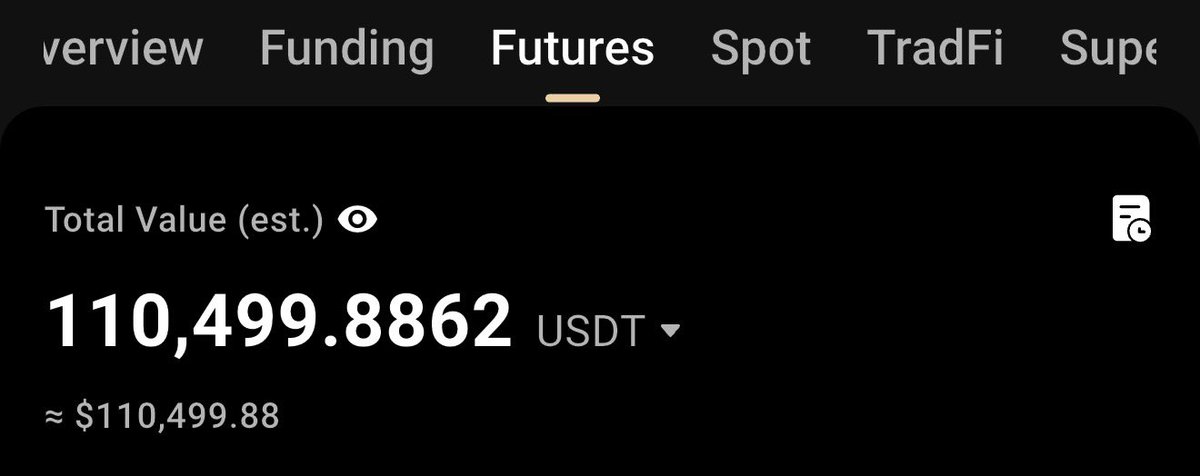 Literally doing it step by step.

When to open, when to close and what exactly to do. Nobody does this.

Wallet up by 10% on week 1.
5 Trade reach target and 1 stopped.

If we get 100 reshare I’ll continue the challenge publicly. Link in bio ⭐️