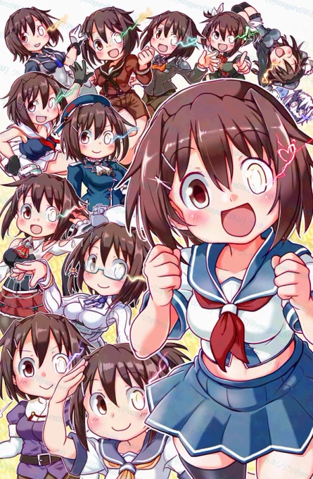 #三連休は古鷹さんが増えるらしい (※かぶら矢さん主催の「古鷹さん合同」(2023)に掲載して頂いたものです)
