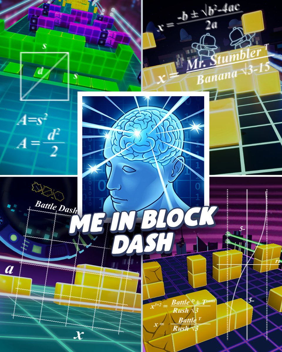StumbleGuysGame's tweet photo. Suddenly I’m a genius 😌
Think you’ve got the Block Dash brain?
Comment down "YES" 👇
#StumbleGuys #BlockDash https://t.co/kT4nHGMXod