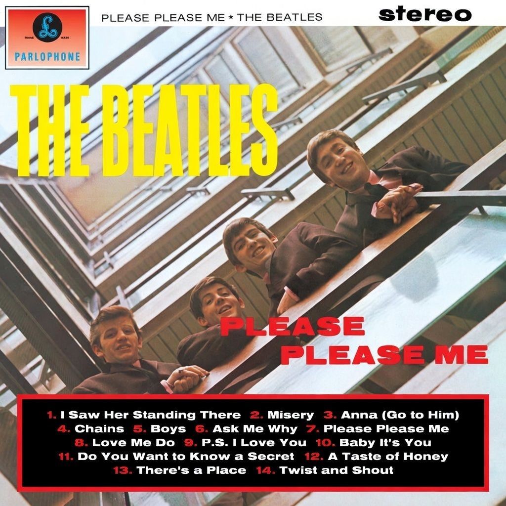 crockpics's tweet image. The Beatles released their first studio album Please Please Me on this day in 1963. Recorded in just one day at Abbey Road Studios (February 11, 1963) and released exactly one month later — it kicked off Beatlemania with hits like “Please Please Me,” “Love Me Do” and “Twist and