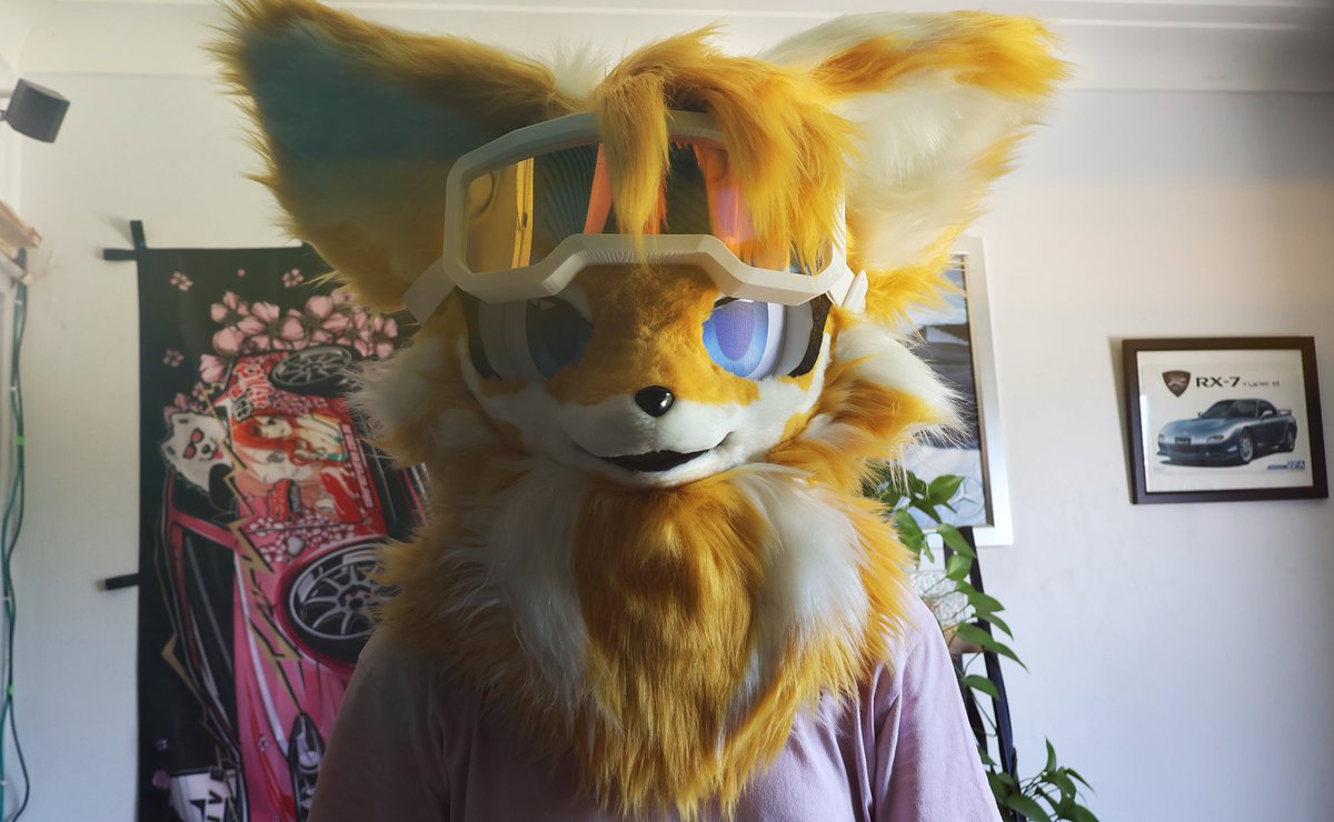 AZERA_FOXTROT's tweet photo. Fop Stare #fursuit #furry #fops https://t.co/g8LBLuHTlu