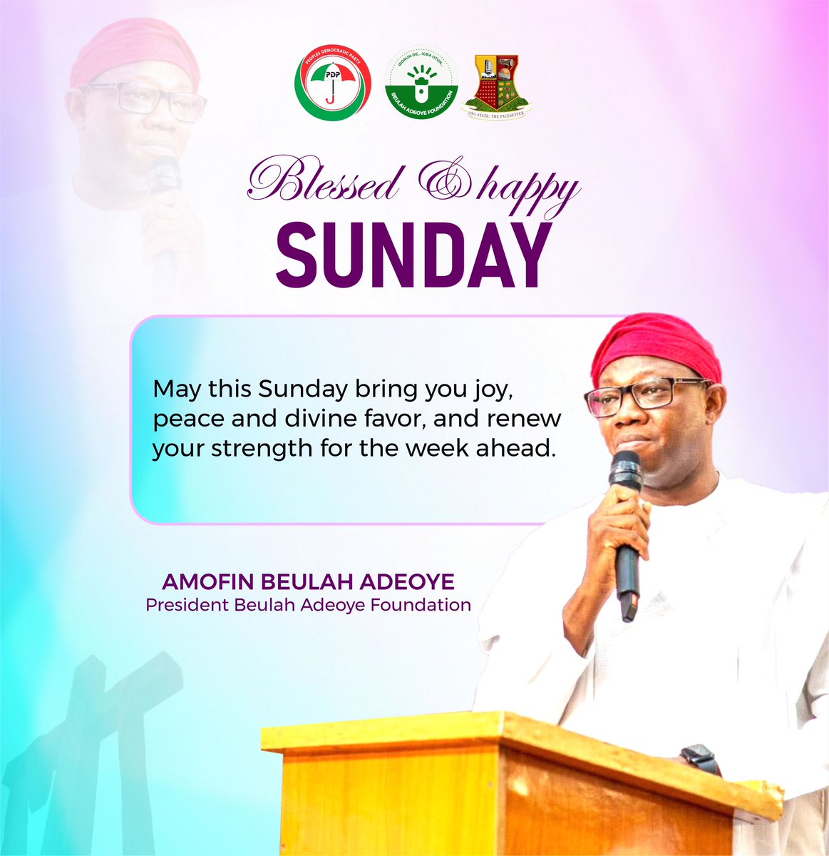 BeulahAdeoye's tweet photo. Wishing you a blessed Sunday. https://t.co/aVMRgHuQf0