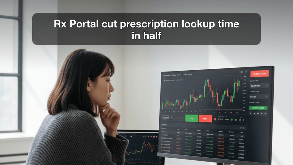fessburn's tweet photo. Rx Portal cut prescription lookup time in half. Pharmacists were stuck in paper-based sys #fessburn #designagency #webdesign #mobileapp #AI https://t.co/4S6uPRCYwz