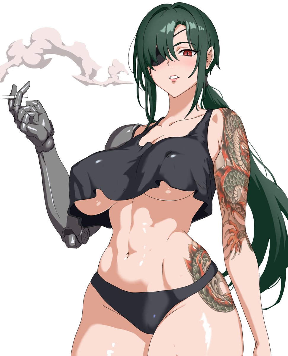 MilkHamm3r's tweet photo. Fanart of Valencia from PROJECT MIX!
Drew her in that badass cyberpunk style with the robotic arm and dragon tattoo, but with limited refs the details are a bit off – sorry about that!
Love her vibe so much, can't wait for the full game
@plectrumxr
hope you like it!#PROJECTMIX #fanart